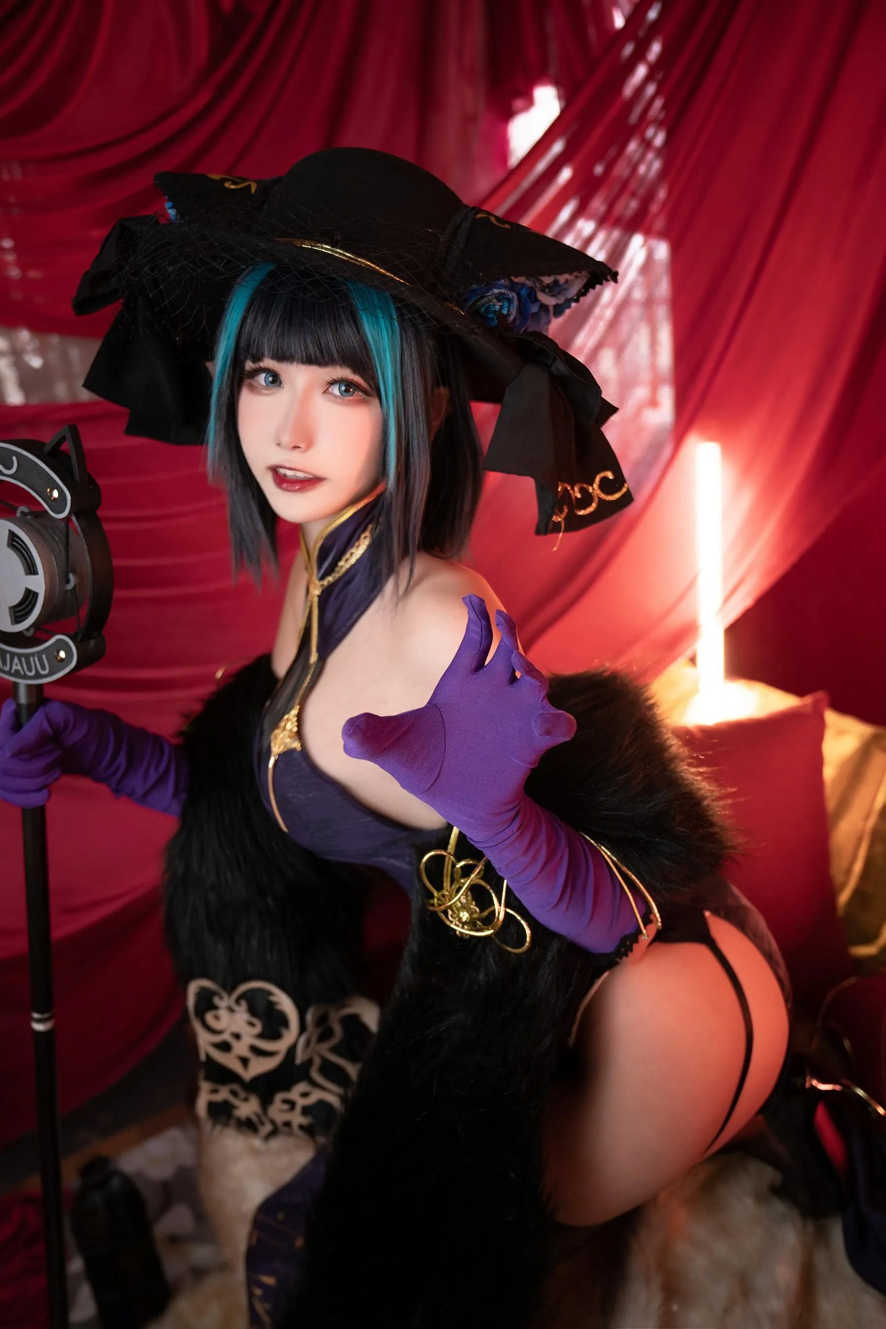 Momoko葵葵 – NO.37 碧蓝航线柴郡 音乐绚烂CaitSith [16P]插图5